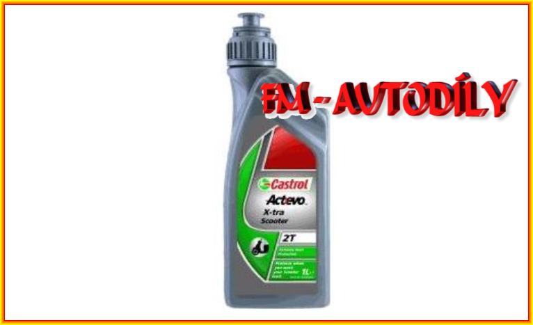 Olej CASTROL ACTEVO X-EXTRA SCOOTER 2T 1L